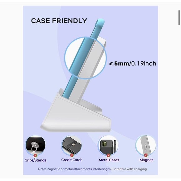 🩵final markdown 🩵Wireless Charging Stand Qi-Certified - Picture 12 of 14